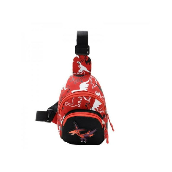 Kids Boys Girls Fanny Pack Dinosaur Waist Bag Cute Cartoon Sling Pack Chest Bags