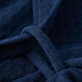 thumbnail image 6 of Plus Size Bathrobe for Women Fluffy Women's Nightgowns & Sleepshirts Oversize Fitness Women's Robes House Womens Robe Navy, 6 of 8