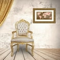thumbnail image 3 of Falcone, Ruggero 32x18 Gold Ornate Wood Framed with Double Matting Museum Art Print Titled - Spring of the World, 3 of 4