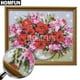 thumbnail image 3 of HOMFUN-pintura de diamante redondo/cuadrado completa, cuadro artesanal 5D, "regalo de Navidad", bordado 3D, punto de cruz, decoración del hogar, A00788, 3 of 3
