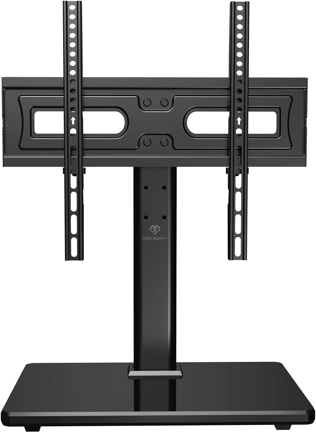 Modern Black Universal Table Top Swivel TV Stand TV Mount Glass Base for 3265 inch LCD LED TVs