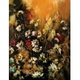 thumbnail image 2 of Sipos, Judit 15x18 White Modern Wood Framed Museum Art Print Titled - Classic Bouquet II, 2 of 4
