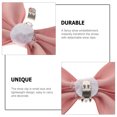 thumbnail image 4 of Miangastore 2Pcs Bow Shoe Clips Removable Shoe Buckles Shoe Charms Shoes Accessories, 4 of 8