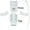 White, variant on CableWholesale Cat6 Keystone Jack Green RJ45 Female to 110 Punch Down - Green