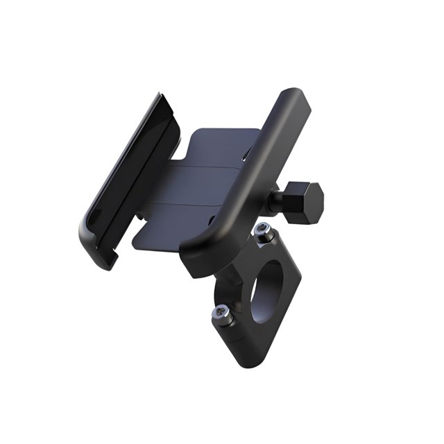 Riwesomey Soporte de teléfono antichoque para bicicleta de montaña y carretera, soporte ajustable para teléfono inteligente de aleación de Type4 NO4