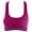 Pink-b, variant on Lace Bra and Panty Set Women Seamless Stretch Sport Bra Padded Bralettes Tank Tops Workout Gym Yoga Vest V-Neck Convertible Bra Feature Hook and Eye Closure Wire-Free Bra Style Y-459 , White L