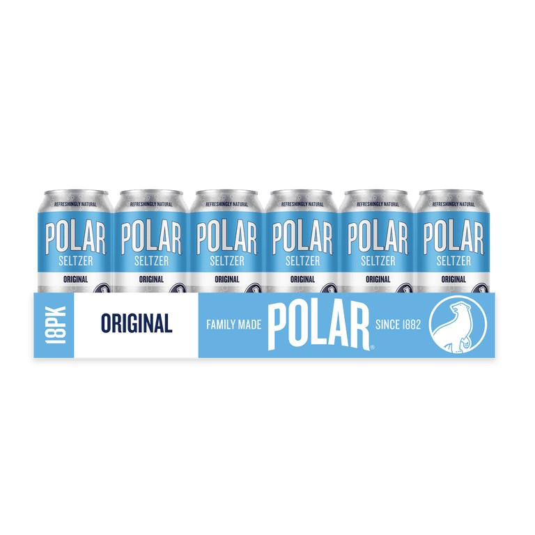 Polar Seltzer Original Sparkling Water, 12 fl oz, 18 Pack photo 3