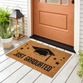 thumbnail image 4 of Front Door Mat Coir Rug for Front Door Front Door Rug Indoor Entrance Non-Slip Backing Entry Mat Low Profile Doormat for Entryway Waterproof All-Season Front Door Mat Outside Entrance, 16x24 Inch, 4 of 6