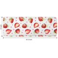 thumbnail image 7 of Strawberry Plants Fruit Heart White Pattern Kitchen Rug Mat,Kitchen Runner Rugs Non Skid Washable,Decorative Kitchen Floor Mats for Kitchen,Sink,Laundry,17"x47.2", 7 of 7