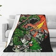 thumbnail image 2 of Asking Music Alexandria Flannel Blanket Air Conditioning Blanket Nap Blanket Sofa Throw Blanket Throw Blankets 60"X50", 2 of 6
