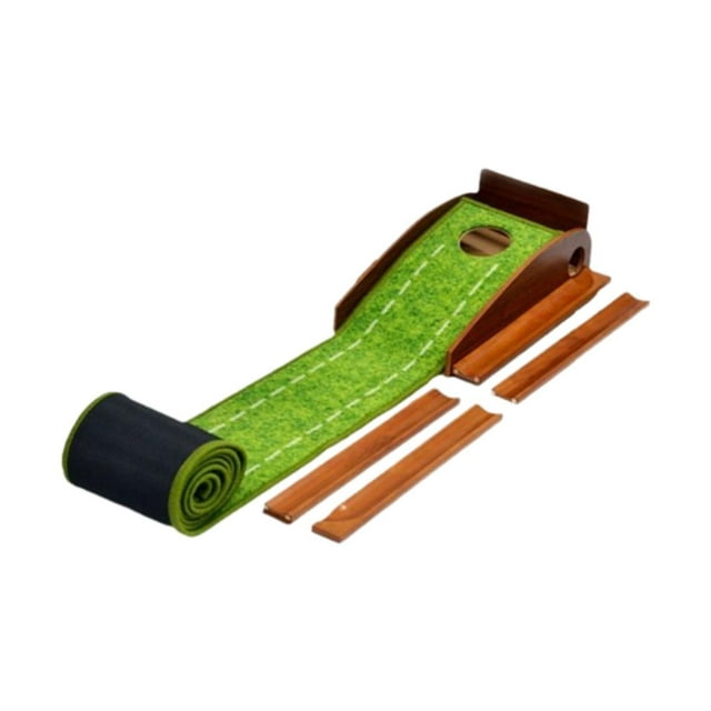 Almencla Golf Putting Green Mat Equipment Practicing Pad for Indoor Golfing Men Women