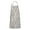 White Pioneer Flower, variant on Triangular Diamond Shaped Geometric Boho Apron-Garden Aprons for Women with Pockets-Cotton Linen Waterproof Kitchen Cooking Gardening Aprons Adjustable for Kitchen,Cooking,BBQ and Salon 33x27 Inch