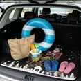 thumbnail image 2 of HUISEFOR Christmas Santa Reindeer Car Trunk Mat 29" x 39" Universal Cargo Liner Anti Slip Vehicle Interior Accessories Easy to Clean Fits for Most Cars SUV, 2 of 7