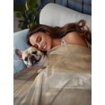 thumbnail image 3 of Brown Flat Sheet Only Twin Size, Soft Breathable Bed Top Sheets for Mattress, Oil Painting Abstract Art Contemporary Luxury Bedding Flat Sheets for Home Hotel Bedroom Bed Protection, 3 of 9