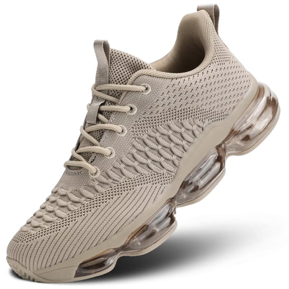 Men's Casual Lace up Low Top Running Shoes, Lightweight Breathable Comfortable Sports Running Shoes for Daily Wear, Perfectfor Students and Outdoor Sport