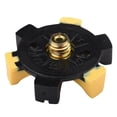 thumbnail image 5 of 30pcs Soft Golf Shoe Spikes Metal Thread Studs Replacement Fit Golf Spike With Wrench Tool Yellow, 5 of 5