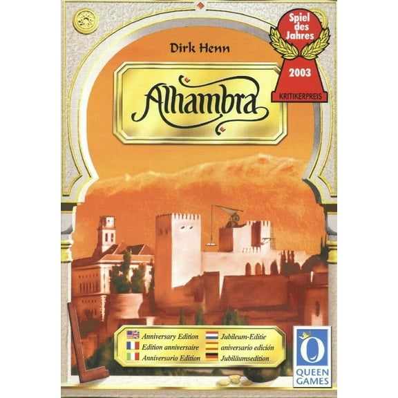Rio Grande Games Alhambra - Limited Gold Edition