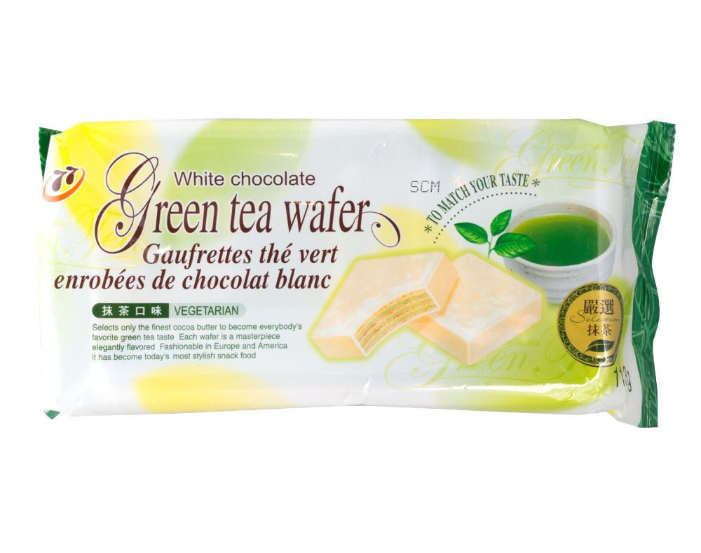 Hunya White Chocolate Green Tea Wafer