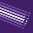 thumbnail image 1 of Tira de origami de estrellas impresas con dibujos animados, trébol de cuatro hojas, estrellas navideñas, paquete de papel hecho a mano en color para origami, 1 of 6