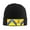 Black, variant on Bosnian Map Flag Winter Beanie Hats for Men Women Warm Cozy Knitted Cuffed Skull Cap Gray