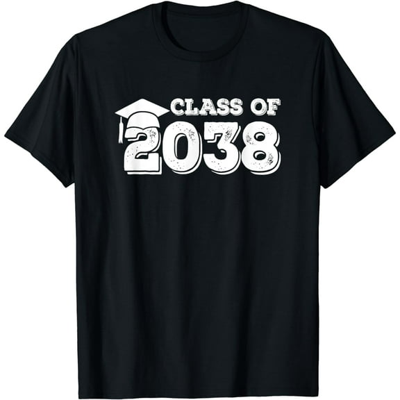 Class of 2038 Shirt Senior Graduation 2038 T-Shirt