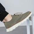 thumbnail image 6 of LASUDRAA Men's Oxfords Lightweight Mesh Dress Fashion Sneakers Business Casual Walking Shoes, 6 of 8