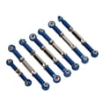 thumbnail image 3 of RC Tie Rod Kit, Adjustable Length Metal RC Car Tie Rods Rustproof Turnbuckles Excellent Buffering Wear Resisting With Thread For Outdoor, 3 of 8