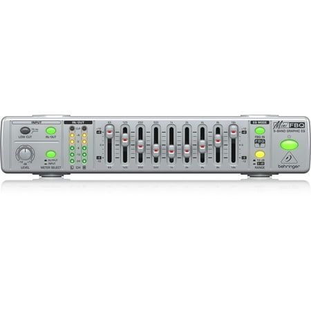 BEHRINGER Behringer MINIFBQ FBQ800 Graphic equalizer// Studio