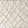 thumbnail image 1 of Ahgly Company Indoor Square Abstract Silver Pink Solid Area Rugs, 5' Square, 1 of 6