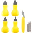 thumbnail image 1 of Watch Back Case Opener Watch Cover Battery Replacement Watchmaker Knife Repair Tool Kit with 8 Extra Stainless Steel Watch Strap Pins Watch removal Tool for Watch Fossil 13pcs, 1 of 7