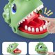 thumbnail image 4 of Dinosaur Surprise Finger Biting Toy Safe Practical Joke Props Prank Gag Toy For Kids Birthday Party Family Entertainment brown, 4 of 5