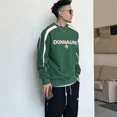 thumbnail image 4 of Sudadera para hombre estilo Harajuku con empalme suelto, estilo vintage de los años 90, diseño sencillo, cálida, de alta calidad, estilo emo, Y2k, 4 of 4