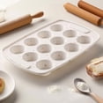 thumbnail image 2 of Silicone Baking Mold Non Stick Food Grade Cake Bread Pan 29X20X3Cm for Kitchen Baking, 2 of 7