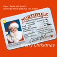 thumbnail image 2 of 3Pcs Santa Lost Driver‘S License Card Diy Santa Lost Id Card Santa License Christmas Tree Decor, 2 of 8