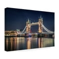 thumbnail image 4 of Nader El Assy 'Night At The Tower Bridge' Canvas Art, 4 of 4