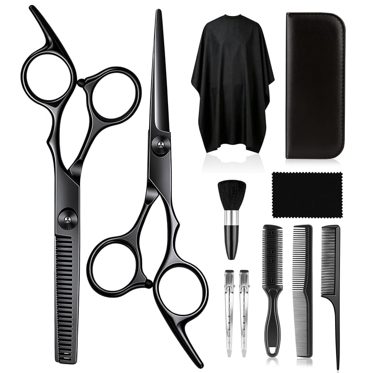 VIISHARE Professional Hair Cutting Scissors Kit, 11 Pieces photo 1