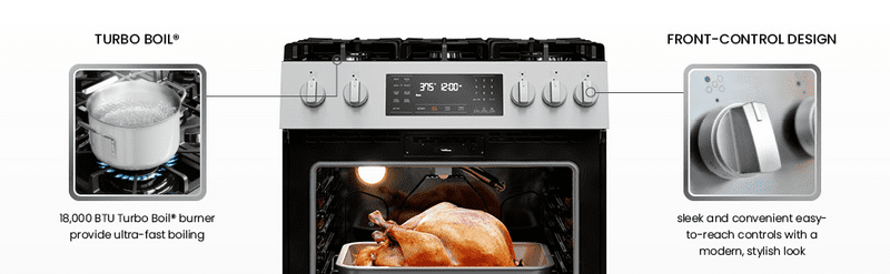 Kenmore 4.8 cu. ft. Front-Control Gas Range w/ Airfry