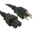thumbnail image 2 of SANOXY Cables and Adapters; 15ft NEMA 5-15P to C15 Universal AC Power Cord 16AWG SJT 13A/125V, Heavy-Duty  (NEMA 5-15P to IEC320 C15), 2 of 6
