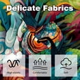 thumbnail image 3 of Chameleon Velvet Throw Covers Pillow Inserts - Set of 2 Decorative Pillows with Unique Patterns for Home Decor, Couch, Bed - 16x16, 18x18, 20x20 Inches, 3 of 6
