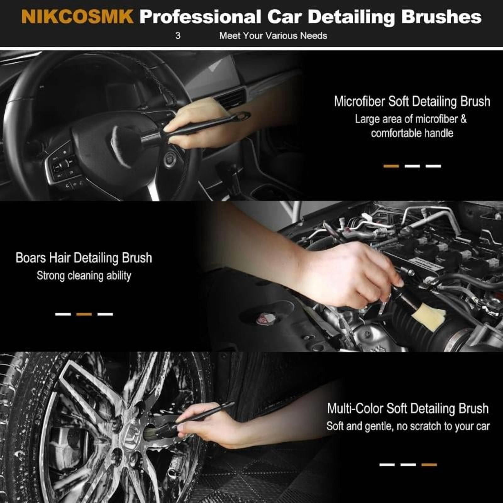 Ergonomic Cleaning Kits Car Detailing Interiors Cleaner For Maintainance