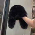 thumbnail image 4 of vnanda Ladies Hat Fluffy Rabbit Ear Ladies Winter Hat Thick Plush Windproof Warm for Women Men Unisex Knitted Cosplay Party Unisex Knitted Hat, 4 of 8