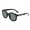 4# Black, variant on Chunky Round Sunglasses for Women Men Trendy Puffy Thick Inflated Shades Hot Pink One Size