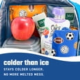 thumbnail image 3 of Cool Coolers by Fit & Fresh, Soft Ice Packs for Lunch Box & Cooler Bag, Reusable & Flexible, Sports, 2pk., 3 of 7