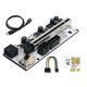 thumbnail image 1 of Nueva versión 010-x Pcie Riser 1x a 16x Usb3.0 60mm Sata3.0 extensión gráfica con Flash Led Compatible con Gpu, 1 of 5