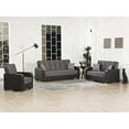 thumbnail image 3 of Ottomanson Classics X Convertible Armchair with Storage, Light Gray/Black, 3 of 5