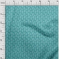 thumbnail image 3 of oneOone Viscose Chiffon Aqua Blue Fabric Asian Block Sewing Craft Projects Fabric Prints By Yard 42 Inch Wide, 3 of 4