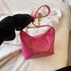 thumbnail image 4 of Bolso de mano para mujer y niña, bolso de hombro con estampado de mariposas Y2K, embrague femenino (rosa), 4 of 7