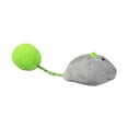 thumbnail image 3 of Juguete interactivo para gatos Jinwen Ratones Teaser realista Gris, 3 of 8