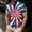 Multicolor-32, variant on LIBRCLO Henley Shirts for Men Short Sleeve Button Down Shirts Independence Day Printing Tops