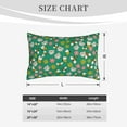 thumbnail image 6 of Naloa Flying Bees Pillowcase, Throw Pillowcase, Wrinkle-Free, Stain-Resistant with Hidden Zipper for Bedroom Sofa - 14"x20", 6 of 9